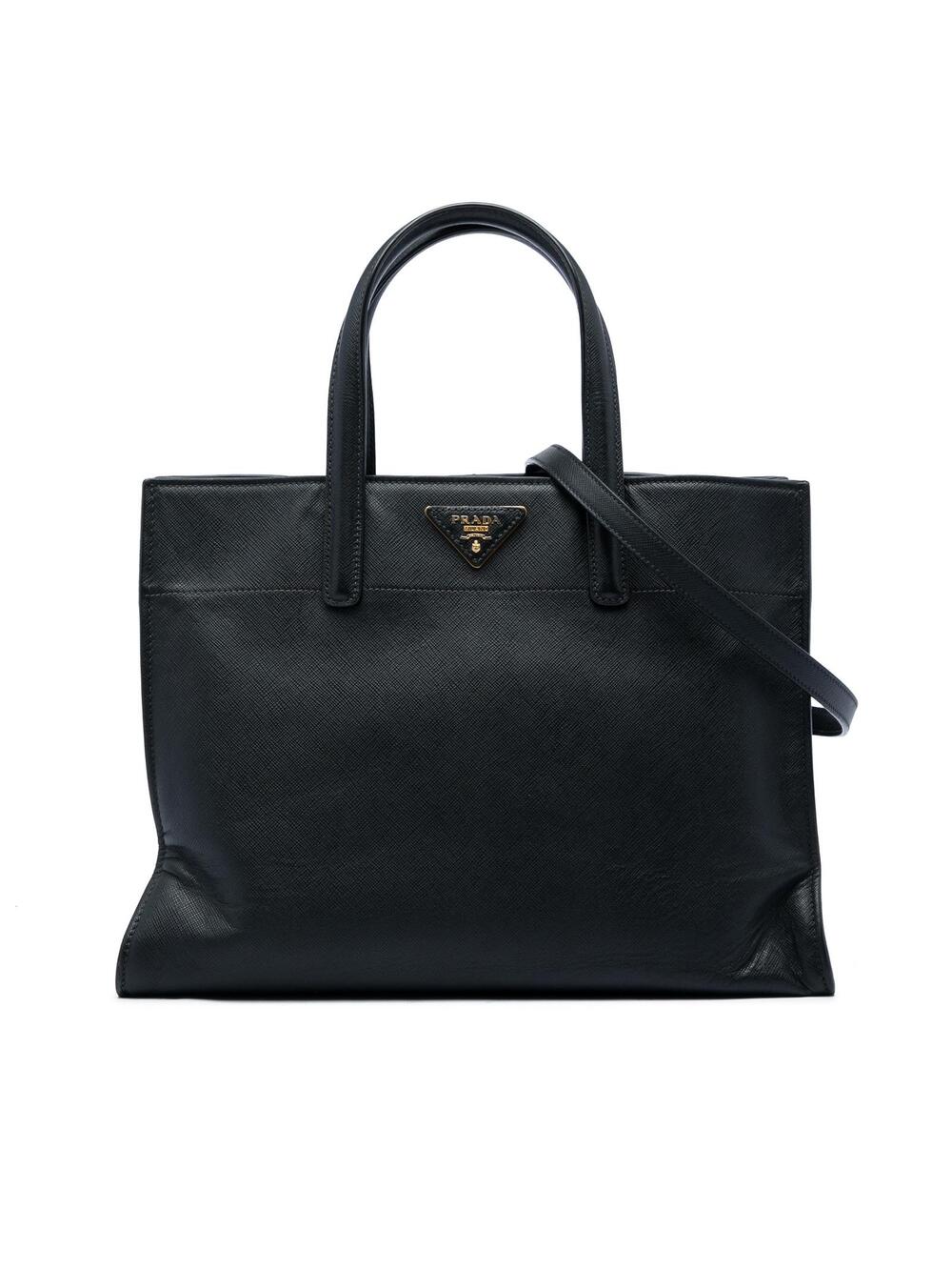 Prada Saffiano Soft Triple Pocket Tote #319852P79B